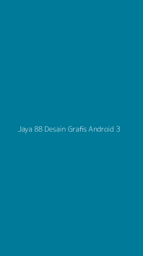 Tampilan Antarmuka Aplikasi Jaya 88 Desain Grafis Android - 3