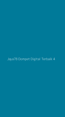 Tampilan Antarmuka Aplikasi Jaya78 Dompet Digital Terbaik - 4
