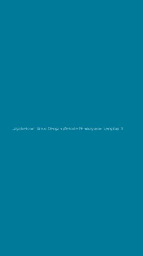 Tampilan Antarmuka Aplikasi Jayabetcom Situs Dengan Metode Pembayaran Lengkap - 3
