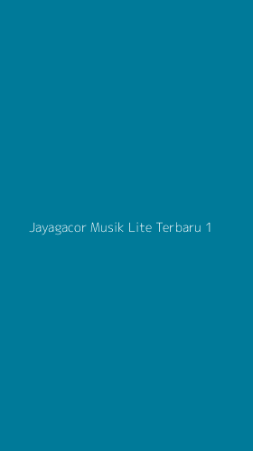 Tampilan Antarmuka Aplikasi Jayagacor Musik Lite Terbaru - 1