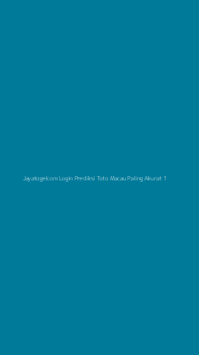 Tampilan Antarmuka Aplikasi Jayatogelcom Login Prediksi Toto Macau Paling Akurat - 1