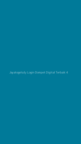 Tampilan Antarmuka Aplikasi Jayatogelsdy Login Dompet Digital Terbaik - 4