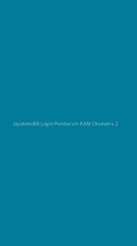 Tampilan Antarmuka Aplikasi Jayatoto88 Login Pembersih Ram Otomatis - 2
