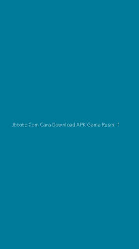 Tampilan Antarmuka Aplikasi Jbtoto Com Cara Download Apk Game Resmi - 1
