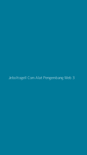 Tampilan Antarmuka Aplikasi Jeboltogell Com Alat Pengembang Web - 3