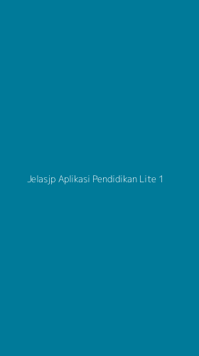 Tampilan Antarmuka Aplikasi Jelasjp Aplikasi Pendidikan Lite - 1
