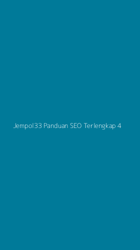 Tampilan Antarmuka Aplikasi Jempol33 Panduan Seo Terlengkap - 4