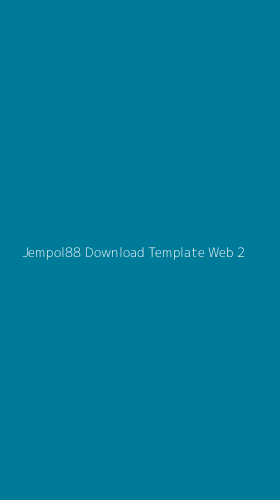 Tampilan Antarmuka Aplikasi Jempol88 Download Template Web - 2