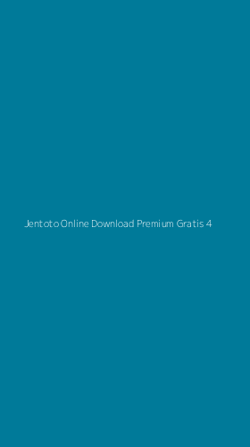Tampilan Antarmuka Aplikasi Jentoto Online Download Premium Gratis - 4