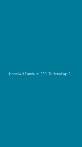Tampilan Antarmuka Aplikasi Jerami4d Panduan Seo Terlengkap - 2
