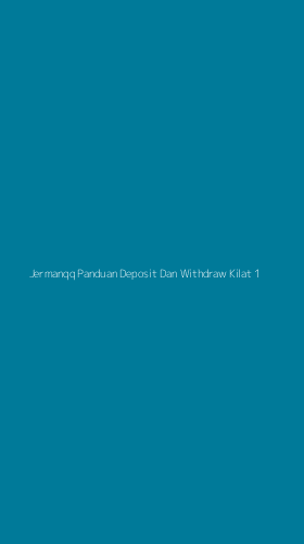Tampilan Antarmuka Aplikasi Jermanqq Panduan Deposit Dan Withdraw Kilat - 1