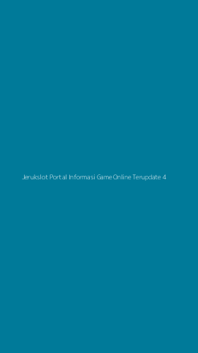 Tampilan Antarmuka Aplikasi Jerukslot Portal Informasi Game Online Terupdate - 4