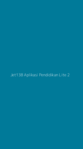Tampilan Antarmuka Aplikasi Jet138 Aplikasi Pendidikan Lite - 2