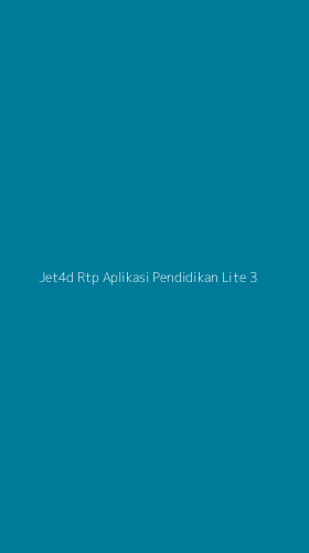 Tampilan Antarmuka Aplikasi Jet4d Rtp Aplikasi Pendidikan Lite - 3