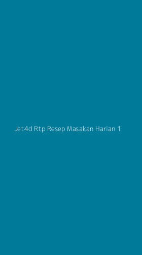 Tampilan Antarmuka Aplikasi Jet4d Rtp Resep Masakan Harian - 1