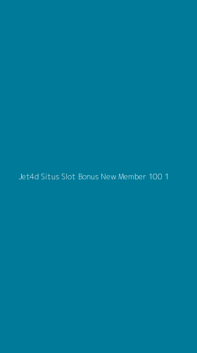 Tampilan Antarmuka Aplikasi Jet4d Situs Slot Bonus New Member 100 - 1