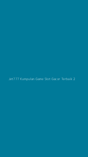 Tampilan Antarmuka Aplikasi Jet777 Kumpulan Game Slot Gacor Terbaik - 2