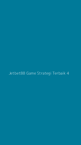 Tampilan Antarmuka Aplikasi Jetbet88 Game Strategi Terbaik - 4