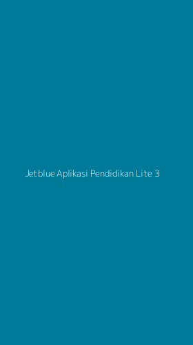 Tampilan Antarmuka Aplikasi Jetblue Aplikasi Pendidikan Lite - 3