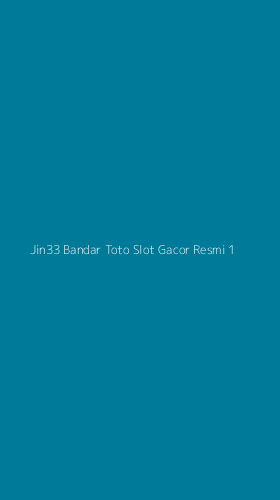 Tampilan Antarmuka Aplikasi Jin33 Bandar Toto Slot Gacor Resmi - 1