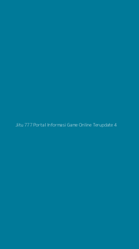 Tampilan Antarmuka Aplikasi Jitu 777 Portal Informasi Game Online Terupdate - 4