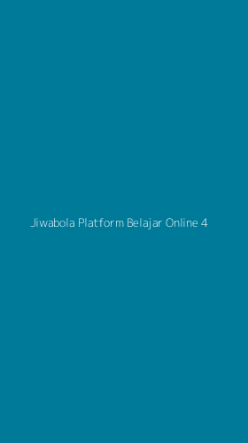 Tampilan Antarmuka Aplikasi Jiwabola Platform Belajar Online - 4