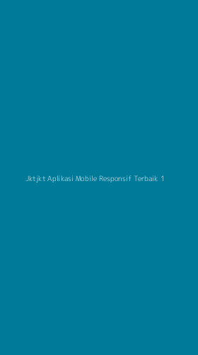 Tampilan Antarmuka Aplikasi Jktjkt Aplikasi Mobile Responsif Terbaik - 1
