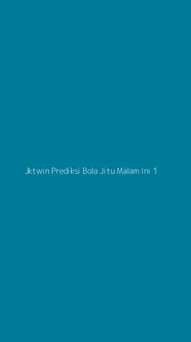 Tampilan Antarmuka Aplikasi Jktwin Prediksi Bola Jitu Malam Ini - 1