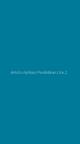 Tampilan Antarmuka Aplikasi Jmtoto Aplikasi Pendidikan Lite - 2