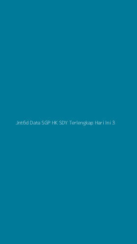 Tampilan Antarmuka Aplikasi Jnt6d Data Sgp Hk Sdy Terlengkap Hari Ini - 3