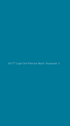 Tampilan Antarmuka Aplikasi Jnt777 Login Slot Pemutar Musik Terpopuler - 3