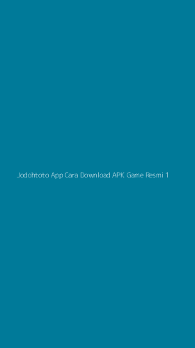 Tampilan Antarmuka Aplikasi Jodohtoto App Cara Download Apk Game Resmi - 1