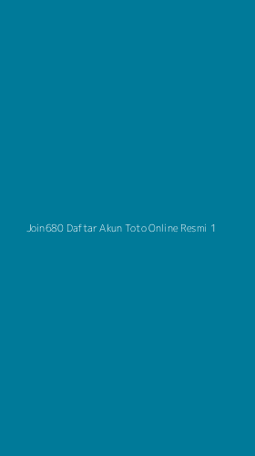 Tampilan Antarmuka Aplikasi Join680 Daftar Akun Toto Online Resmi - 1