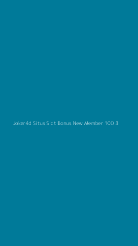 Tampilan Antarmuka Aplikasi Joker4d Situs Slot Bonus New Member 100 - 3