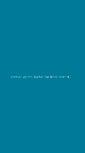 Tampilan Antarmuka Aplikasi Jokers4d Aplikasi Daftar Slot Resmi Android - 2