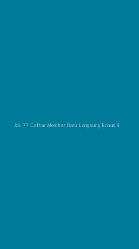 Tampilan Antarmuka Aplikasi Joki77 Daftar Member Baru Langsung Bonus - 4
