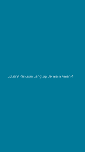 Tampilan Antarmuka Aplikasi Joki99 Panduan Lengkap Bermain Aman - 4