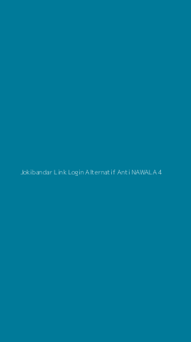 Tampilan Antarmuka Aplikasi Jokibandar Link Login Alternatif Anti Nawala - 4