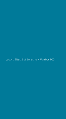 Tampilan Antarmuka Aplikasi Joko4d Situs Slot Bonus New Member 100 - 1