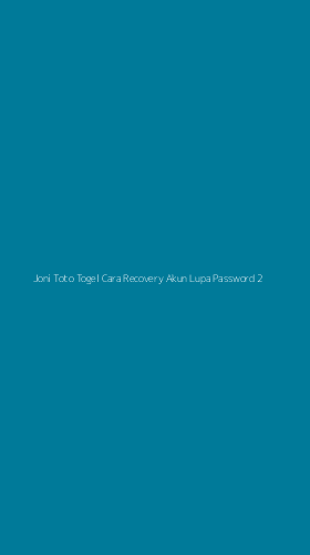 Tampilan Antarmuka Aplikasi Joni Toto Togel Cara Recovery Akun Lupa Password - 2