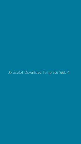 Tampilan Antarmuka Aplikasi Joniselot Download Template Web - 4