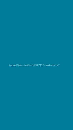 Tampilan Antarmuka Aplikasi Jonitogel Online Login Data Sgp Hk Sdy Terlengkap Hari Ini - 2