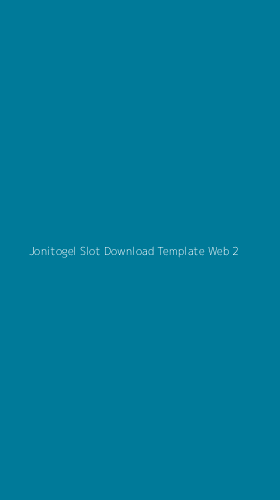 Tampilan Antarmuka Aplikasi Jonitogel Slot Download Template Web - 2