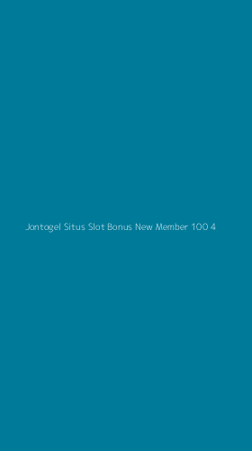 Tampilan Antarmuka Aplikasi Jontogel Situs Slot Bonus New Member 100 - 4