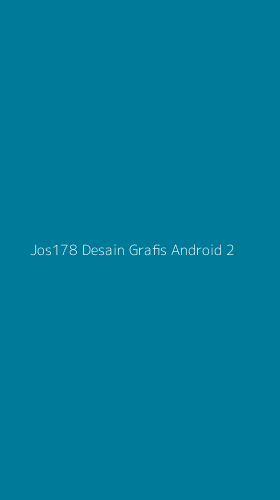Tampilan Antarmuka Aplikasi Jos178 Desain Grafis Android - 2