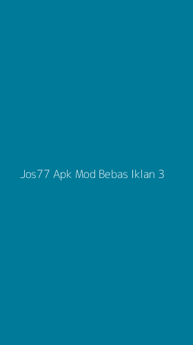 Tampilan Antarmuka Aplikasi Jos77 Apk Mod Bebas Iklan - 3