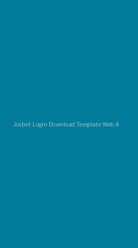 Tampilan Antarmuka Aplikasi Josbet Login Download Template Web - 4