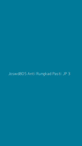 Tampilan Antarmuka Aplikasi Joswd805 Anti Rungkad Pasti Jp - 3