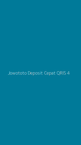 Tampilan Antarmuka Aplikasi Jowototo Deposit Cepat Qris - 4