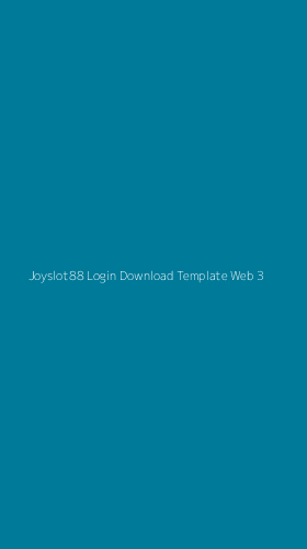 Tampilan Antarmuka Aplikasi Joyslot88 Login Download Template Web - 3